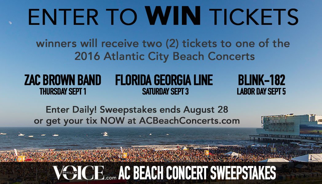 Enter for your chance to win one of 30 prizes. Prizes include 2 tickets to Zac Brown Band, 2 tickets to Florida Georgia Line or 2 tickets to Blink-182.