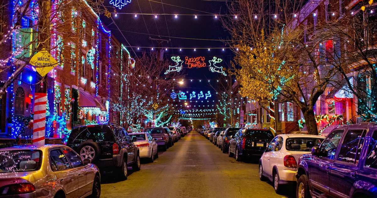 'Miracle on South 13th Street' named best lights in PA by Travel