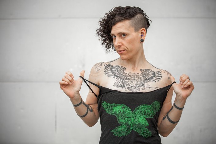 The Tenacious Tattoos Of Philly Roller Derby Phillyvoice