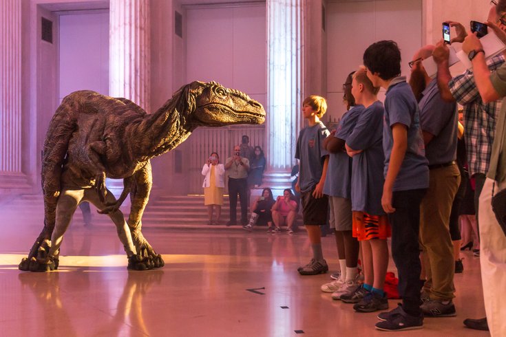 Carroll - Jurassic World at the Franklin Institute