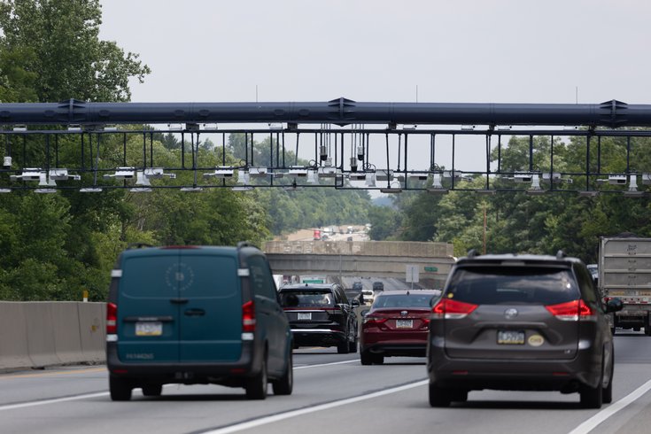 PA Turnpike gantry