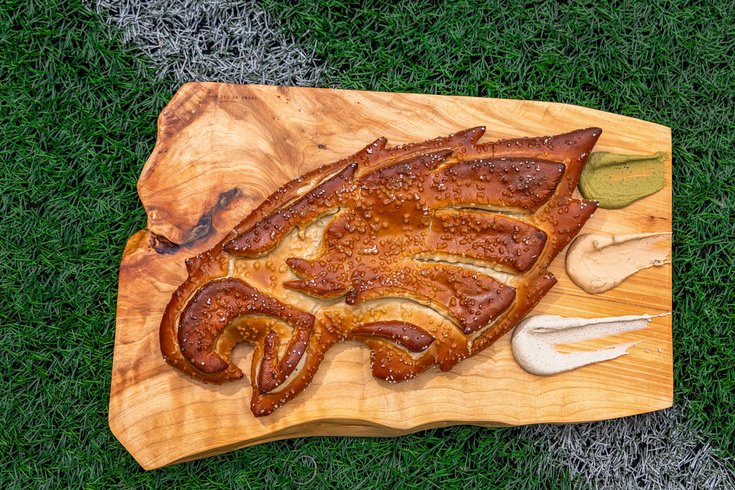 Eagles Pretzel Jawn