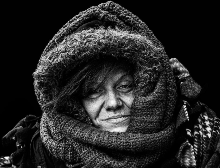 Homeless portraits Mütter