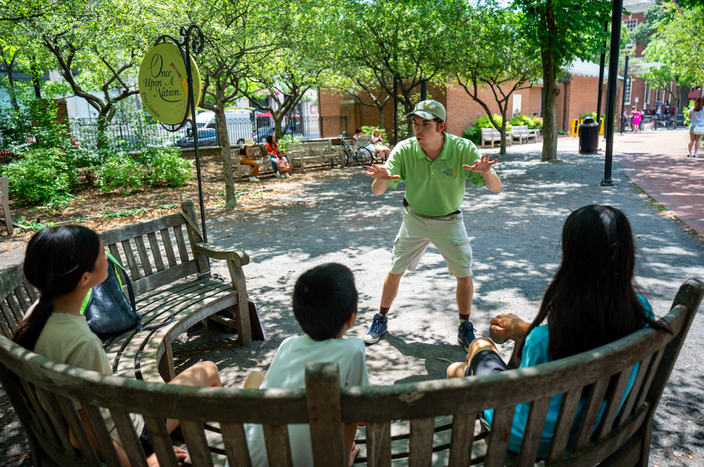 historic philadelphia storyteller