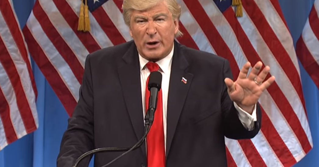 WATCH: 'Saturday Night Live' Spoofs Donald Trump's Golden Press ...