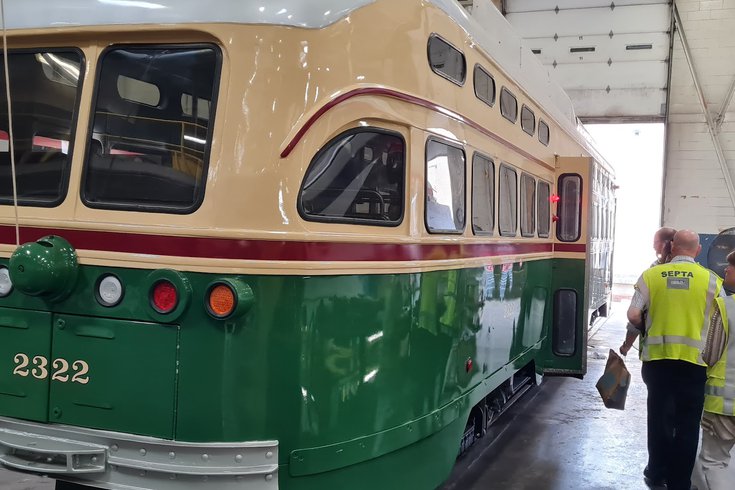 septa historic trolley repairs