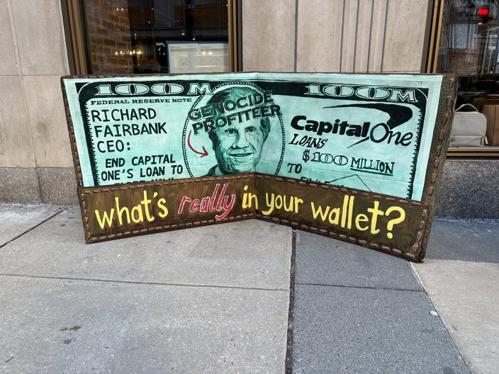Capital One protest