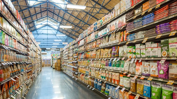 Storm grocery shopping