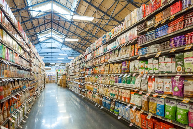 Storm grocery shopping