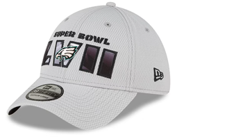 Limited: Philadelphia Eagles New Era Super Bowl LVII 39THIRTY Flex Hat