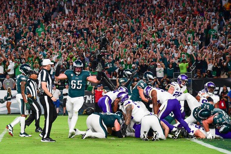 Turns out the 'tush push' is only 'unstoppable' when the Eagles do it