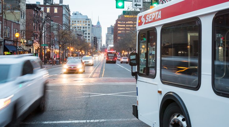 Stock_Carroll - SEPTA Bus on Market Street