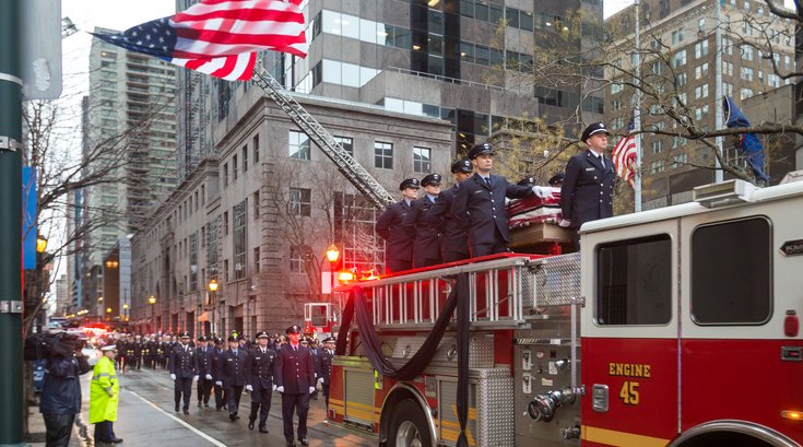 Carroll - Funeral for Philadelphia Fire Department Lieutenant Matthew LeTourneau