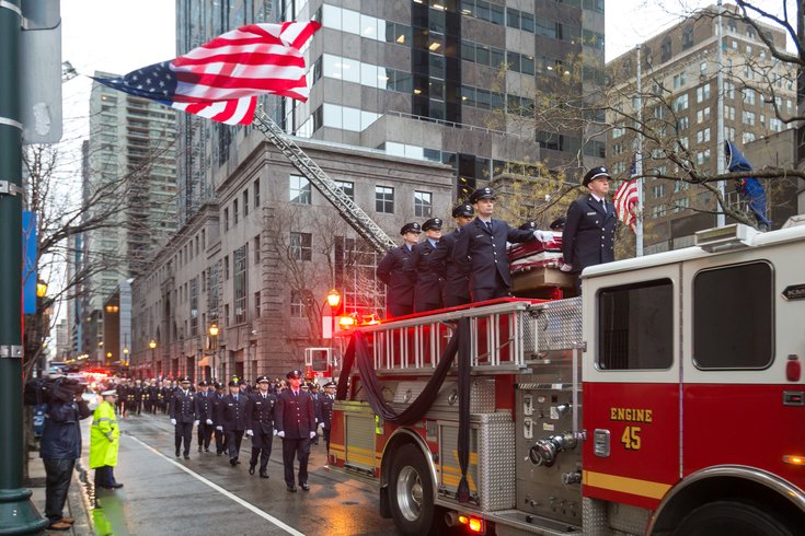 Carroll - Funeral for Philadelphia Fire Department Lieutenant Matthew LeTourneau