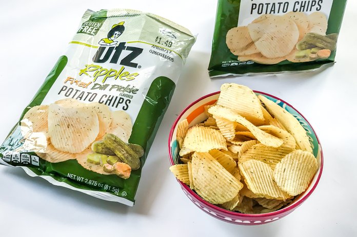 Bad For You Utz Ripples Fried Dill Pickle Potato Chips Phillyvoice