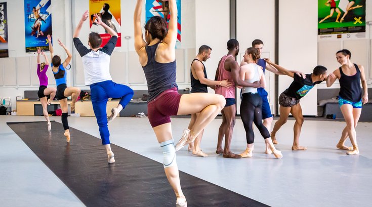 Carroll - BalletX rehearsal