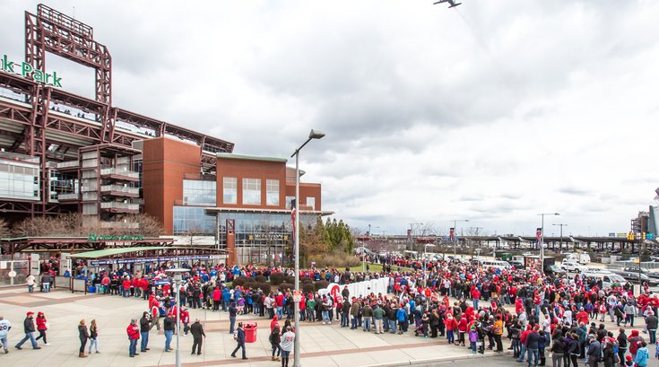 Carroll - Phillies Home Opener