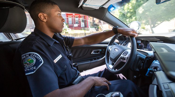 Carroll - Patrolling Camden Streets with Police Department
