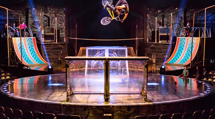 Carroll - Cirque du Soleil Volta rehearsal