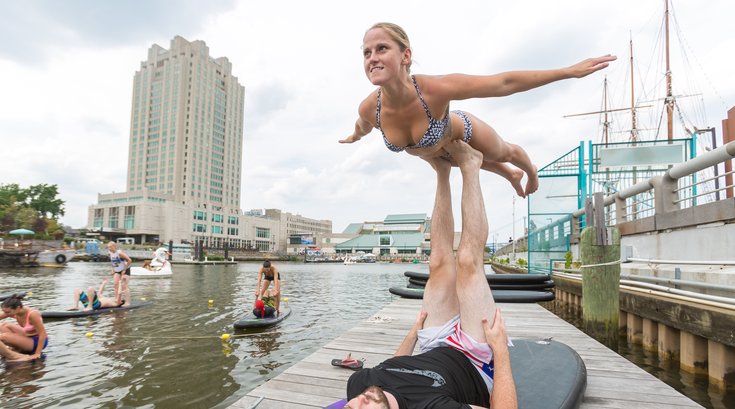 Carroll - Stand Up Paddle Board AcroYoga