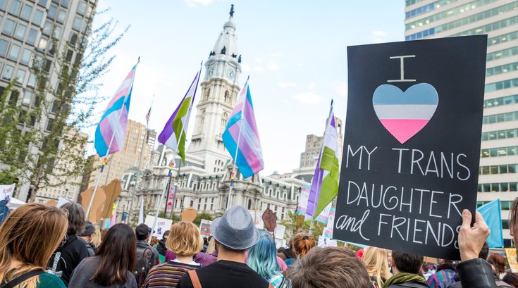 Carroll - Rally for Trans Existence and Resistance