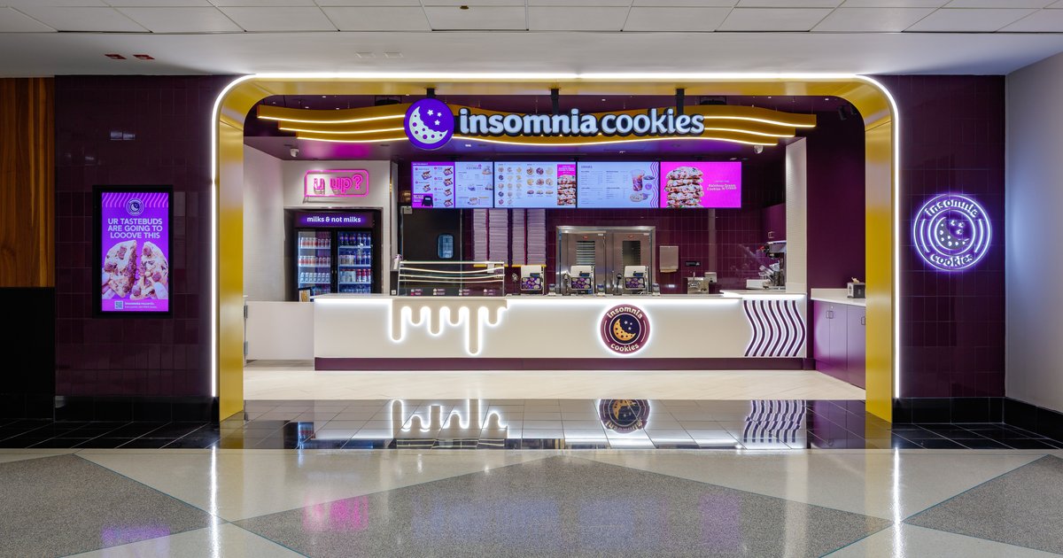Insomnia Cookies opens shop at Philadelphia International Airport