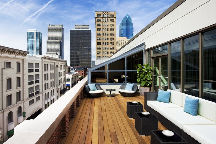 Rittenhouse Hotel sundeck