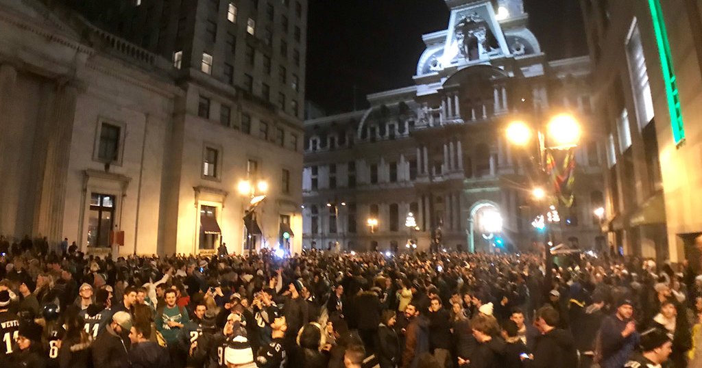 City of Philadelphia shuts down for Eagles' first-ever Super Bowl victory  parade - ABC News