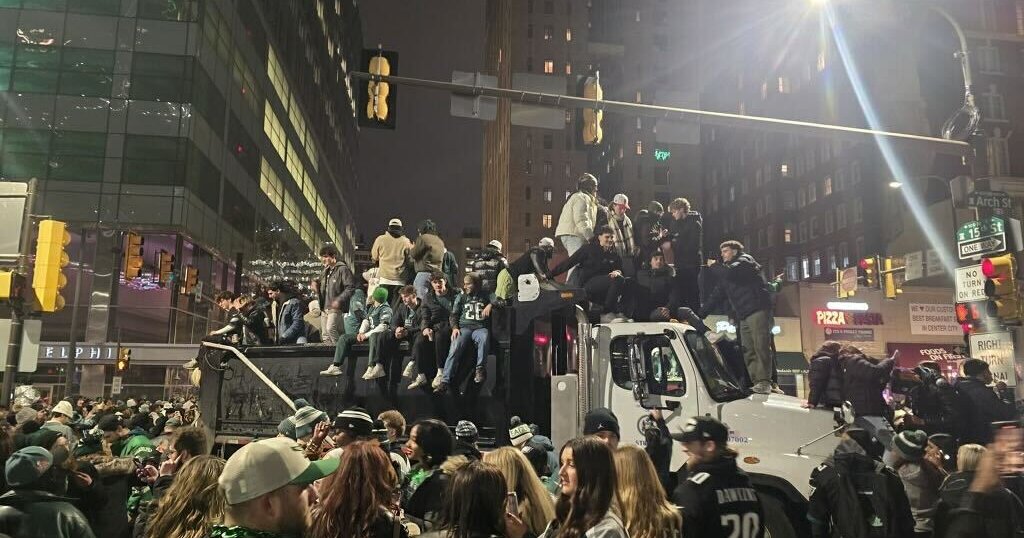 Six police were assaulted during the Eagles' Super Bowl celebration in Center City