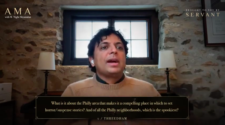 Shyamalan Reddit Servant