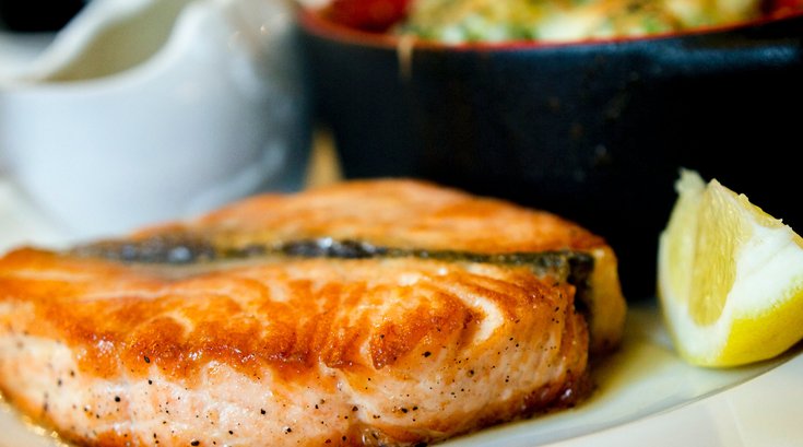 Atlantic diet salmon