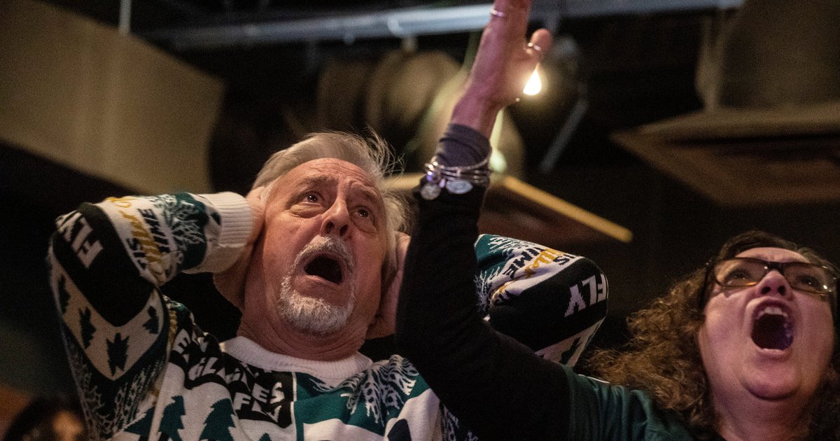 Eagles Fans Show Out After Team Punches Ticket To The Super Bowl