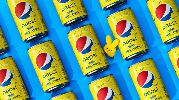 pepsi peeps marshmallow soda