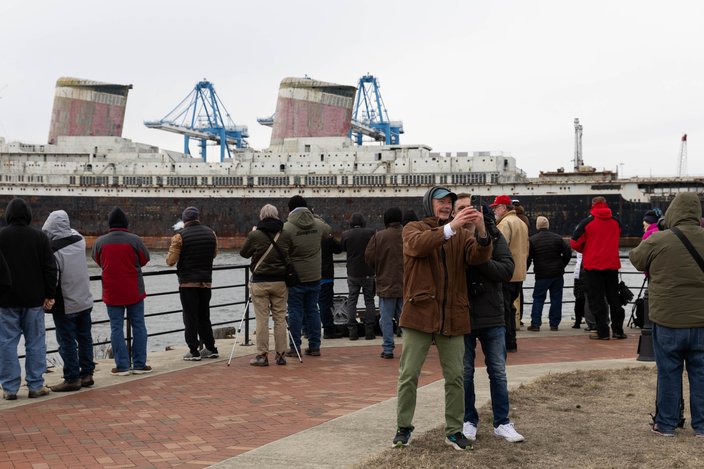 SS United States Departure 3