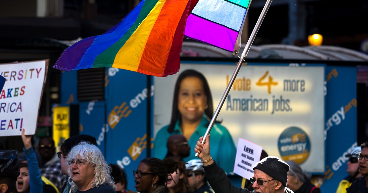 Scenes from anti-Trump 'Not My President's Day' rallies in Philly ...