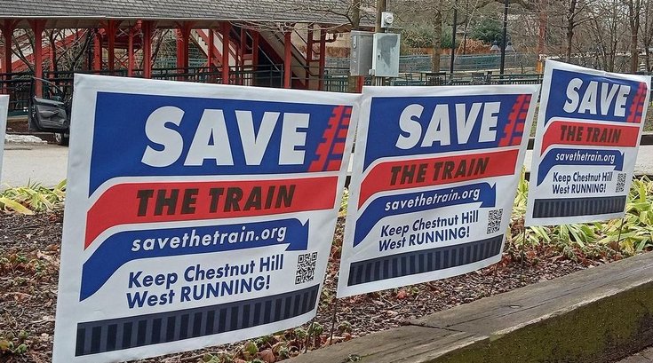 Save the Train Chestnut Hill West update Harrisburg petition