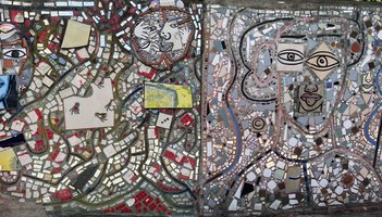 Isaiah Zagar mosaic meaning