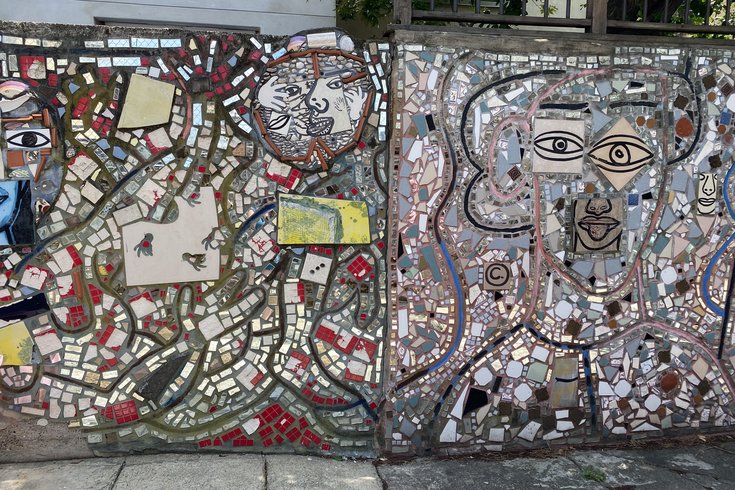Isaiah Zagar mosaic meaning