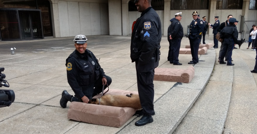 Philly Police receive orthopedic beds 
