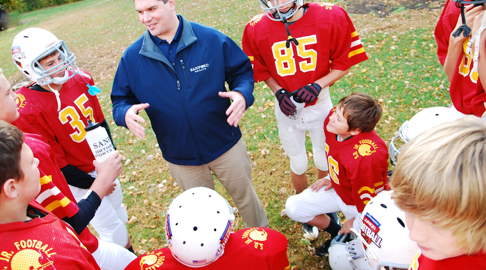Head impact in youth football