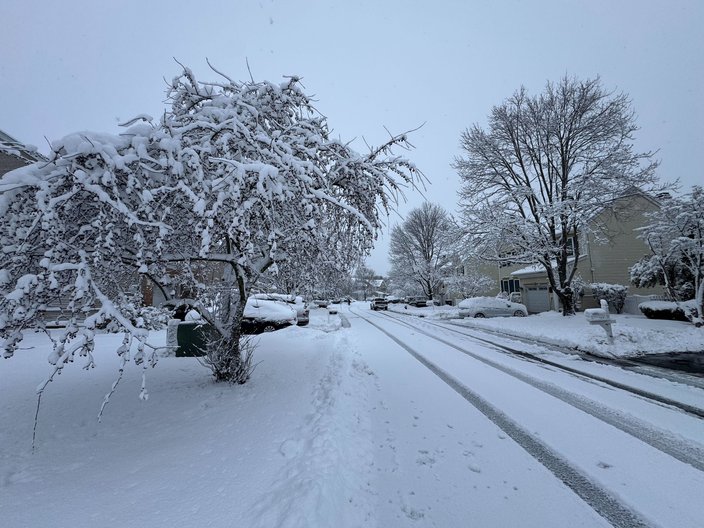 Philly Suburbs Snow