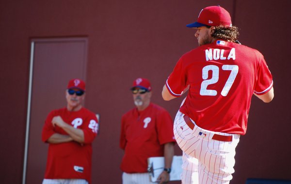 Pete Mackanin on Whether Aaron Nola Should Have Retaliated to Pirates  Beanballs – Philly Influencer