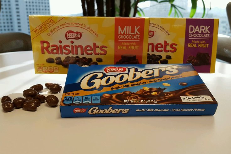 Raisinets Goobers
