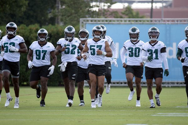 Eagles' 90-man roster by jersey number ahead of training camp