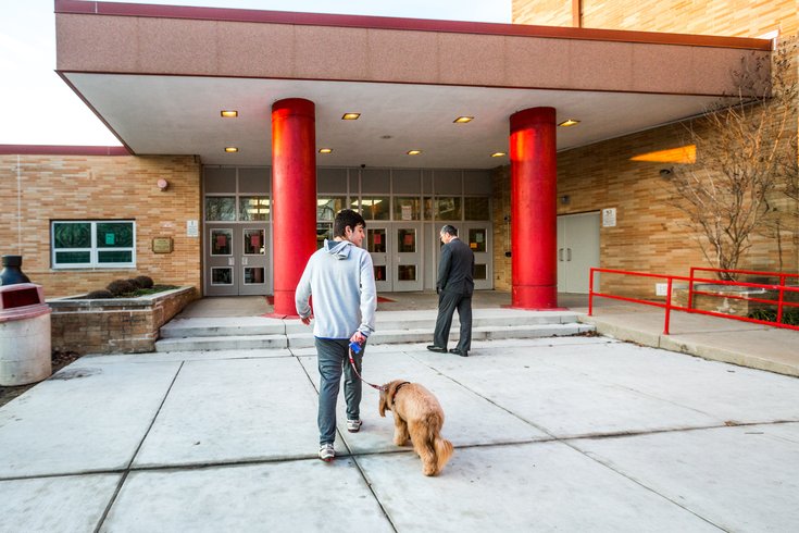 Carroll - NJ Student brings Service Dog to School