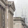 Stock_Carroll - Fog in Center City, Free Library of Philadelphia, Mormon Temple