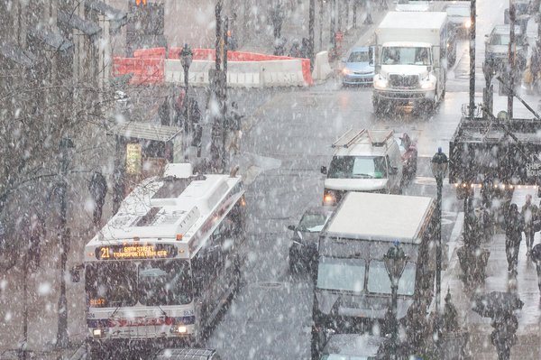 Carroll - Snow in Center City