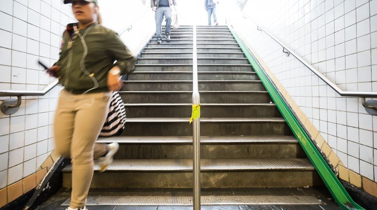 Carroll - SEPTA Subway Bike Ramp