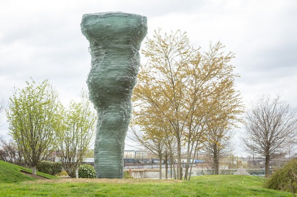 Carroll - Sculpture by Ursula von Rydingsvard at the Philadelphia Museum of Art's Anne d’Harnoncourt Sculpture Garden