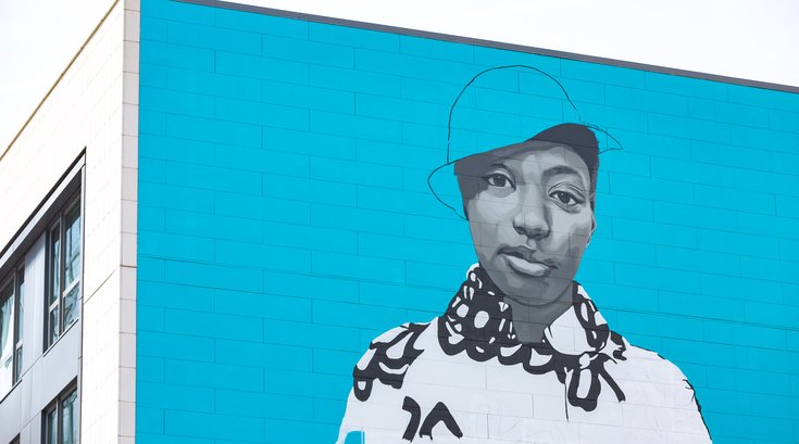 Amy Sherald mural Philadelphia